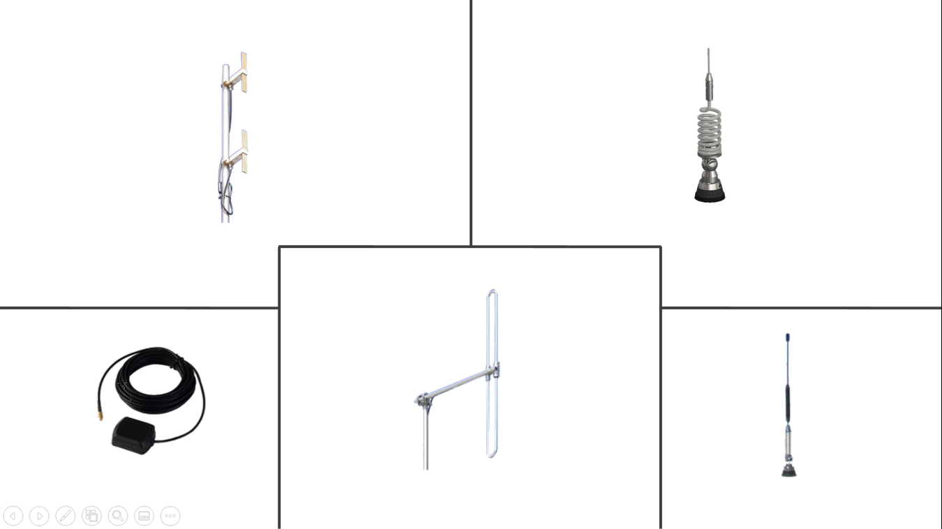 Two-Way Radio Base & Vehicle Antenna's