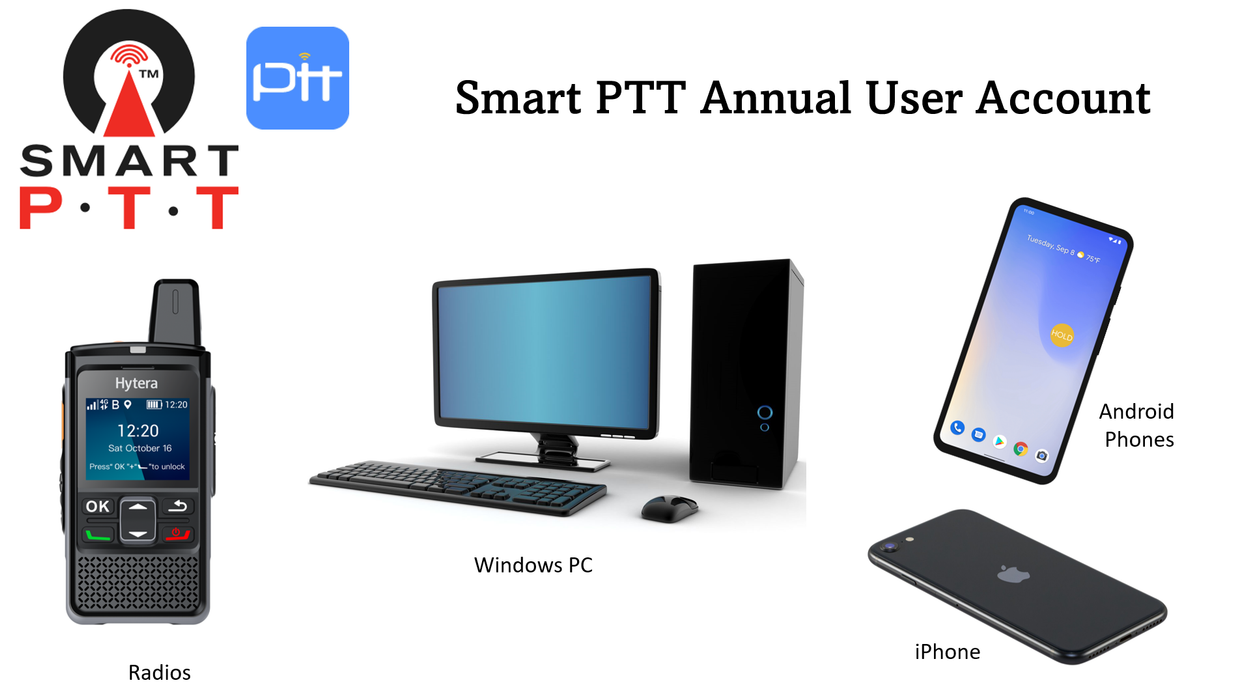 Smart PTT Annual User Account