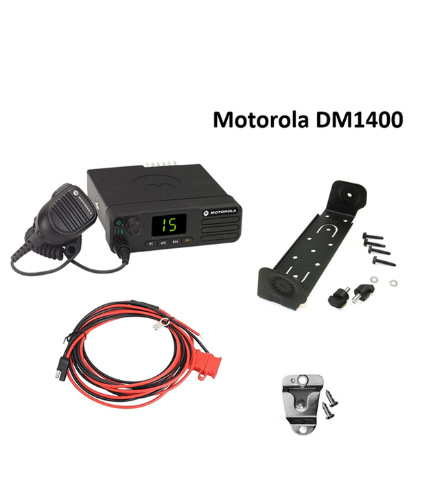 Motorola DM1400 analog VHF Base/Vehicle Two-Way Radio