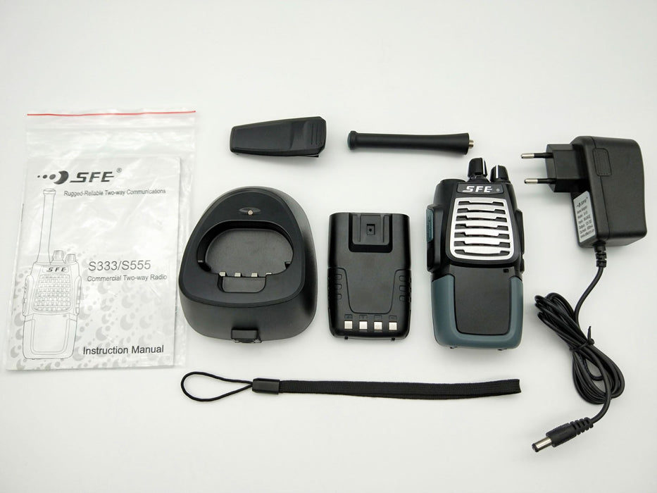 SFE S555 UHF Portable Two-Way Radio